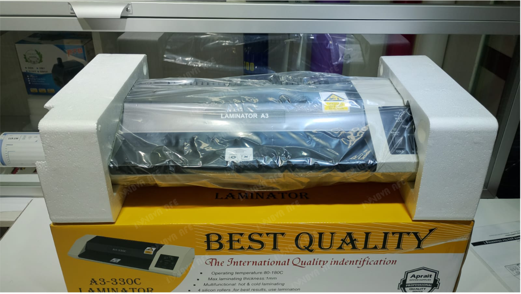 Laminadora A3 330C semi-industrial con micas gruesas