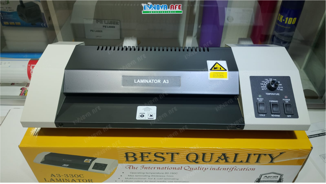 maquina con fusible de rodillos de la laminadora A3 330C