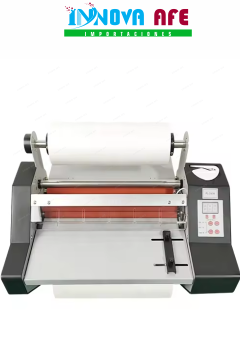 Laminadora rollo semi-industrial con rodillo posterior y inferior