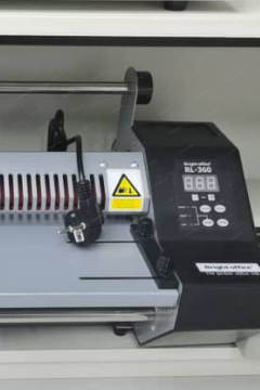 Panel de control de la laminadora rollo semi-industrial