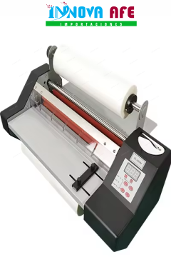 Vista posterior de la laminadora rollo semi-industrial Innova AFE