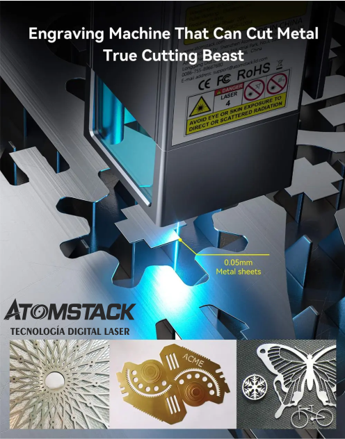 laser de diodo de 40x40cm de 20w