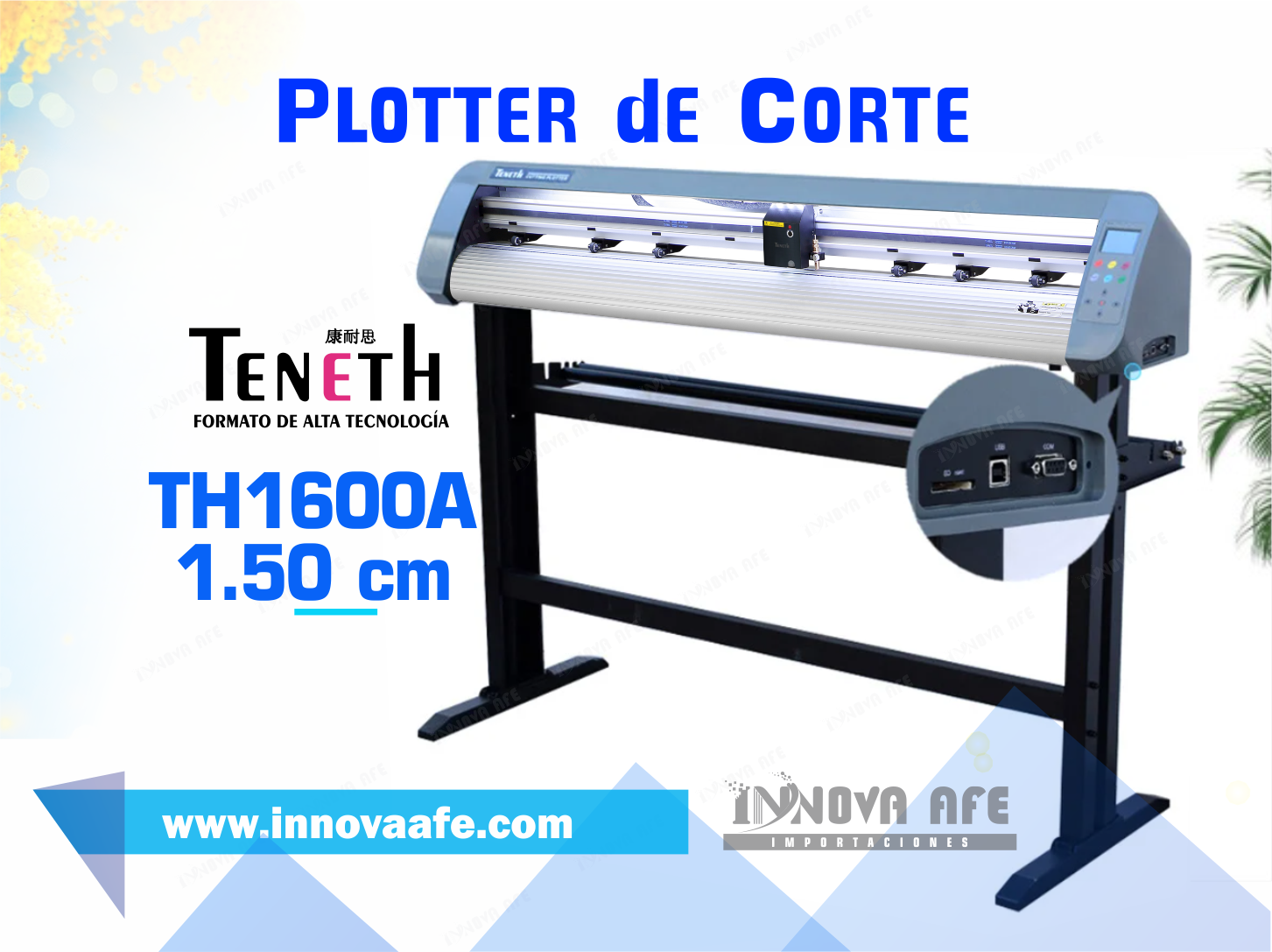 Plotter TH1600A corta vinil Innova Afe